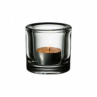 ����� �� Iittala Kivi, Tealight candleholder 60mm clear, 6411920012716