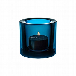 ����� �� Iittala Kivi,Tealight candleholder 60mm turquoise 6411920046292