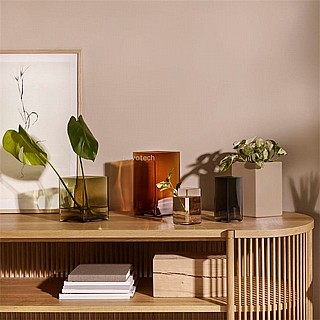 ����� Iittala Ruutu Vase 115x140mm linen