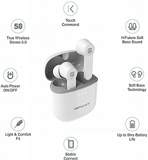 ������� �������� HiFuture Flybuds - Black, ��� ����