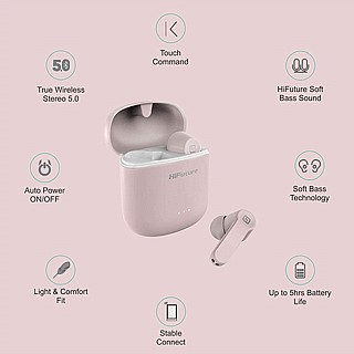 ������� �������� HiFuture Flybuds - Pink ��� ����