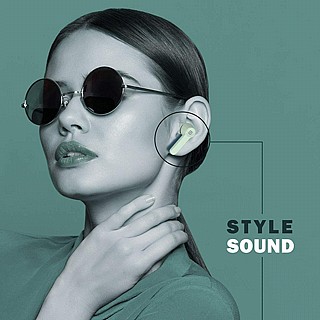 ������� �������� HiFuture Flybuds - Green ,��� ���� 