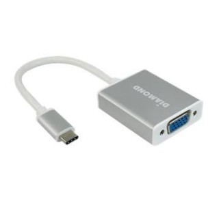 ����� ��� ������ ����� Diamond BVU31CV USB 3.1 Type-C to VGA 1080P Video Adapter