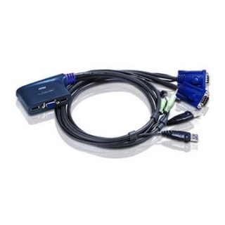 ���� KVM ���� 1.8� � 2 ����� VGA/USB ���� ����� ������� ATEN CS62U