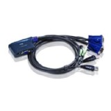 ���� KVM ���� 1.8�' � 2 ����� VGA/USB ���� ����� ������� ATEN CS62U