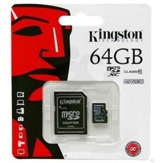����� ����� Kingston MicroSDHC - ��� 64GB