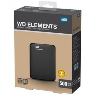 ���� ���� ������ Western Digital Elements WDBUZG5000ABK 500GB USB 3.0 - ��� ����
